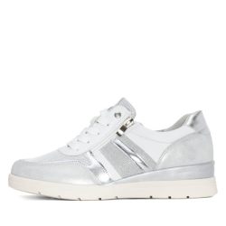TOPWAY COMFORT Damensneaker silber