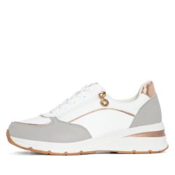 TOPWAY COMFORT Damensneaker grau/weiß