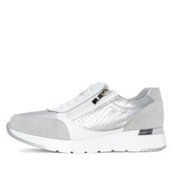 TOPWAY COMFORT Damensneaker weiß/silber