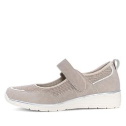 TOPWAY COMFORT Damenslipper taupe