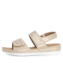 TOPWAY COMFORT Damensandalen beige