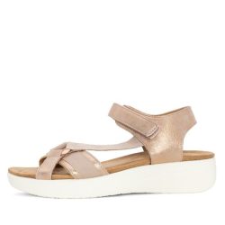 TOPWAY COMFORT Damensandalen roségold