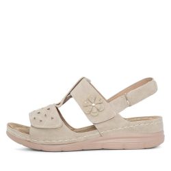 TOPWAY COMFORT Damensandalen beige