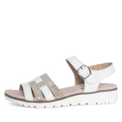 Chiara Gradi Damensandalen weiß