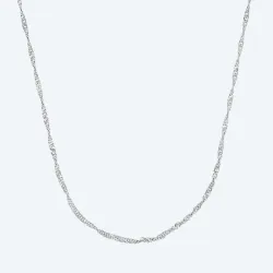 amor Singapurkette 925 Silber rhodiniert ca. 50 cm