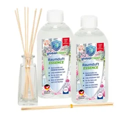 globalClean Raumduft ESSENCE 2 x 500ml Rose