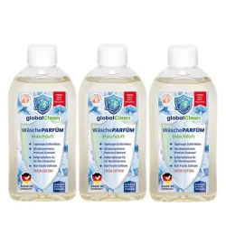 globalClean WäschePARFUM 3 x 500ml Fresh Cotton
