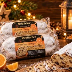 Orange Marzipan Stollen