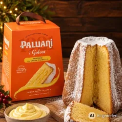 Pandoro mit Sahnencreme
