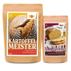 Marcel?s Better Food-4+1 Kartoffel & Zwiebelbrote