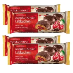 Lebkuchen 4er Set Schoko-Kirsch