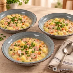 Kartoffelsuppe m. Würstchen3er