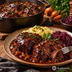 Rinderbäckchen in Soße 800g