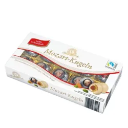 Lambertz Mozartkugeln mit weißer Schokolade