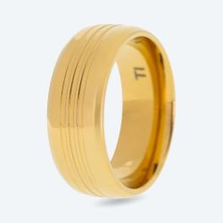 Ring Titan vergoldet