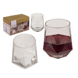 Diamond Trink Weinglas 2er Set