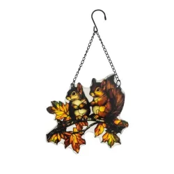 Fensterbild Eichhörnchen
