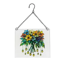 Fensterbild Blumenstrauß