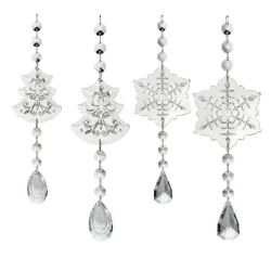 Crystal Dreams Baumschmuck-Set 4tlg.