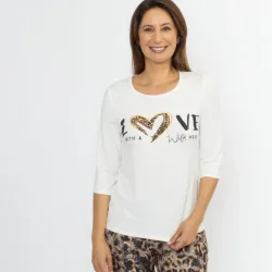 mocca by J. Leibfried Shirt offwhite
