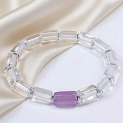 Armband Amethyst, Bergkristall