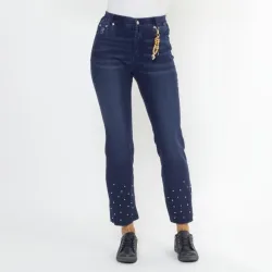 Zauberhose 'Miracle Shape' Regular Fit mittelblau