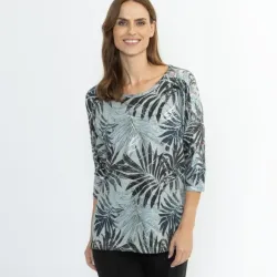CHRISTIAN MATERNE Damen-Shirt multicolor