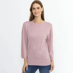 CHRISTIAN MATERNE Damen-Pullover rose