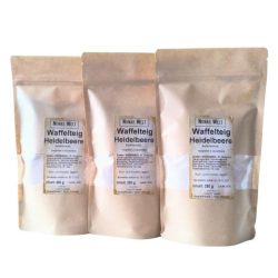 Nona's Waffelteig Heidelbeere Sortenrein 3x250g