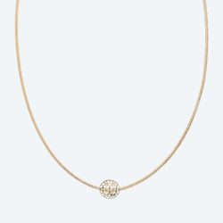 Collier 375 Gelbgold