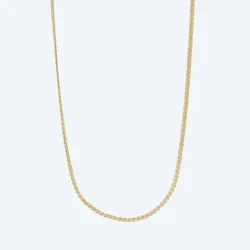 Zopfkette 585 Gelbgold