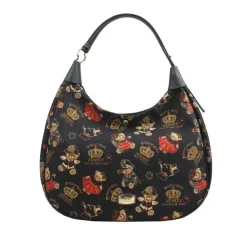 Henney Bear Schultertasche schwarz/multicolor