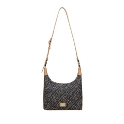 Henney Bear Umhängetasche navy/camel