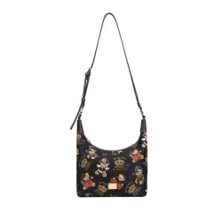 Henney Bear Umhängetasche schwarz/multicolor