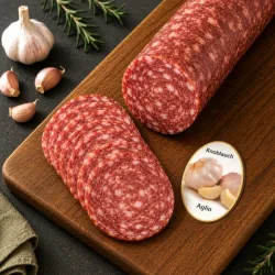 Berghüttensalami Knoblauch