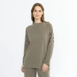 Lounge Collection by H. S. Sweatshirt khaki