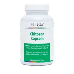 ViaBia Chitosan Kapseln 180 Kapseln