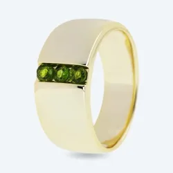 Christian Materne Ring Messing Chromdiopsid