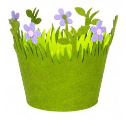 Filz-Kräuter-Blumentopf
