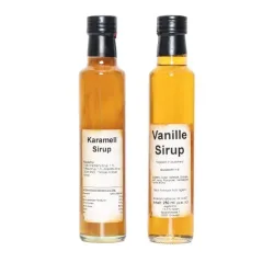 Vanille,- & Karamell Sirup 2er Set