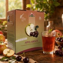 Apfel-Kirsch-Getränk