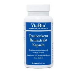 ViaBia Traubenkern Reinextrakt  90 Kapseln