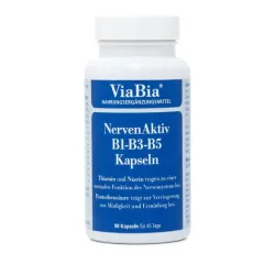 ViaBia NervenAktiv B1-B3-B5 90 Kapseln