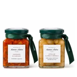 DUO: Artischocken-Caponata & Honigzwiebelchen