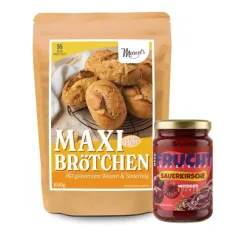 Marcel?s Better Food-Frische Brötchen&Sauerkirsch
