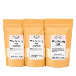 Nona's Waffelteig Süß Sortenrein 3x250g