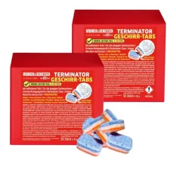 W&G 2 x 50 Stück Terminator Premium Geschirrtabs