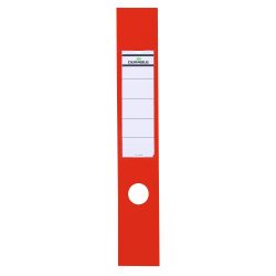 DURABLE ORDOFIX Selbstklebende Ordneretiketten 60 x 390 mm Rot 10 Stück