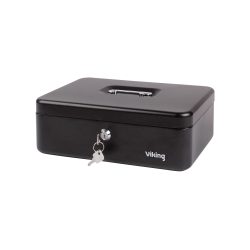 Office Depot Geldkassette Schwarz 300 x 210 x 100 mm