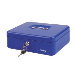 Office Depot Geldkassette 4049779 Blau 260 x 185 x 81 mm